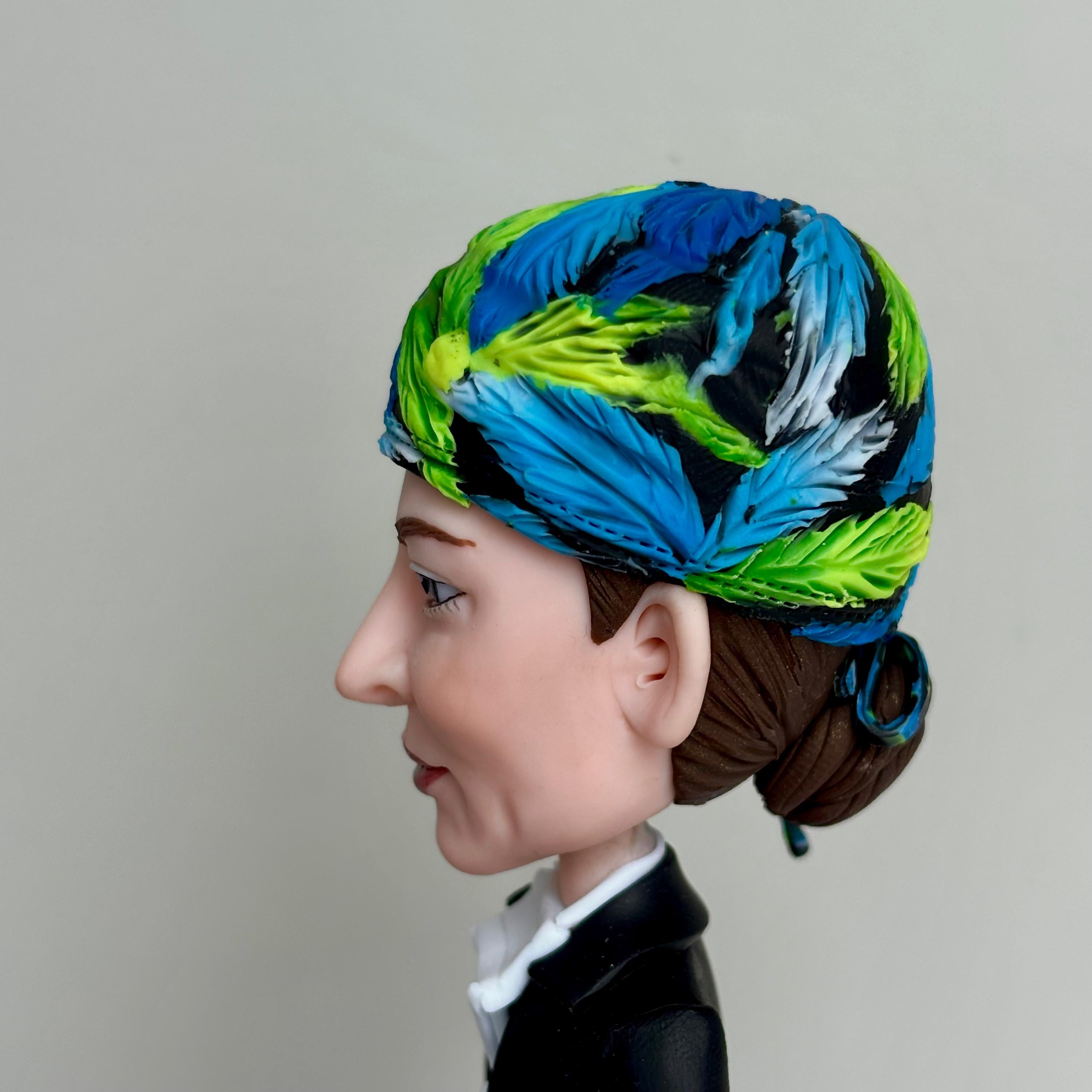 Custom Bobblehead Gift - Personalized Clay Figurine for Professionals