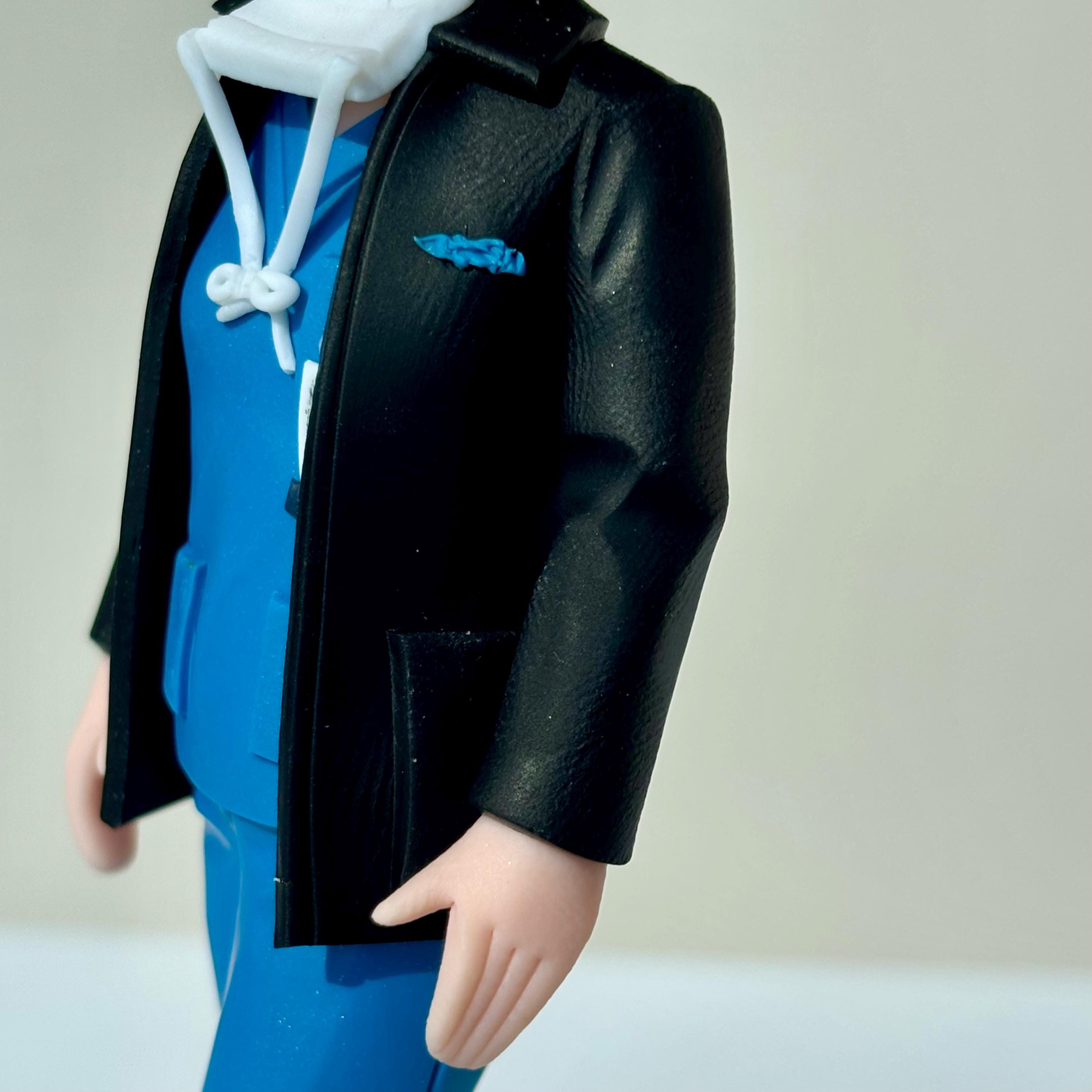 Custom Bobblehead Gift - Personalized Clay Figurine for Professionals