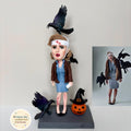 Custom Clay Bobblehead – Personalized Figurine Gift for Her