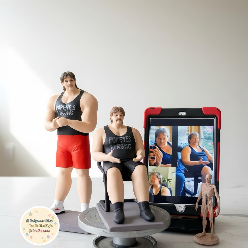 Custom Caricature Bobblehead – Personalized Figurine Gift for Him