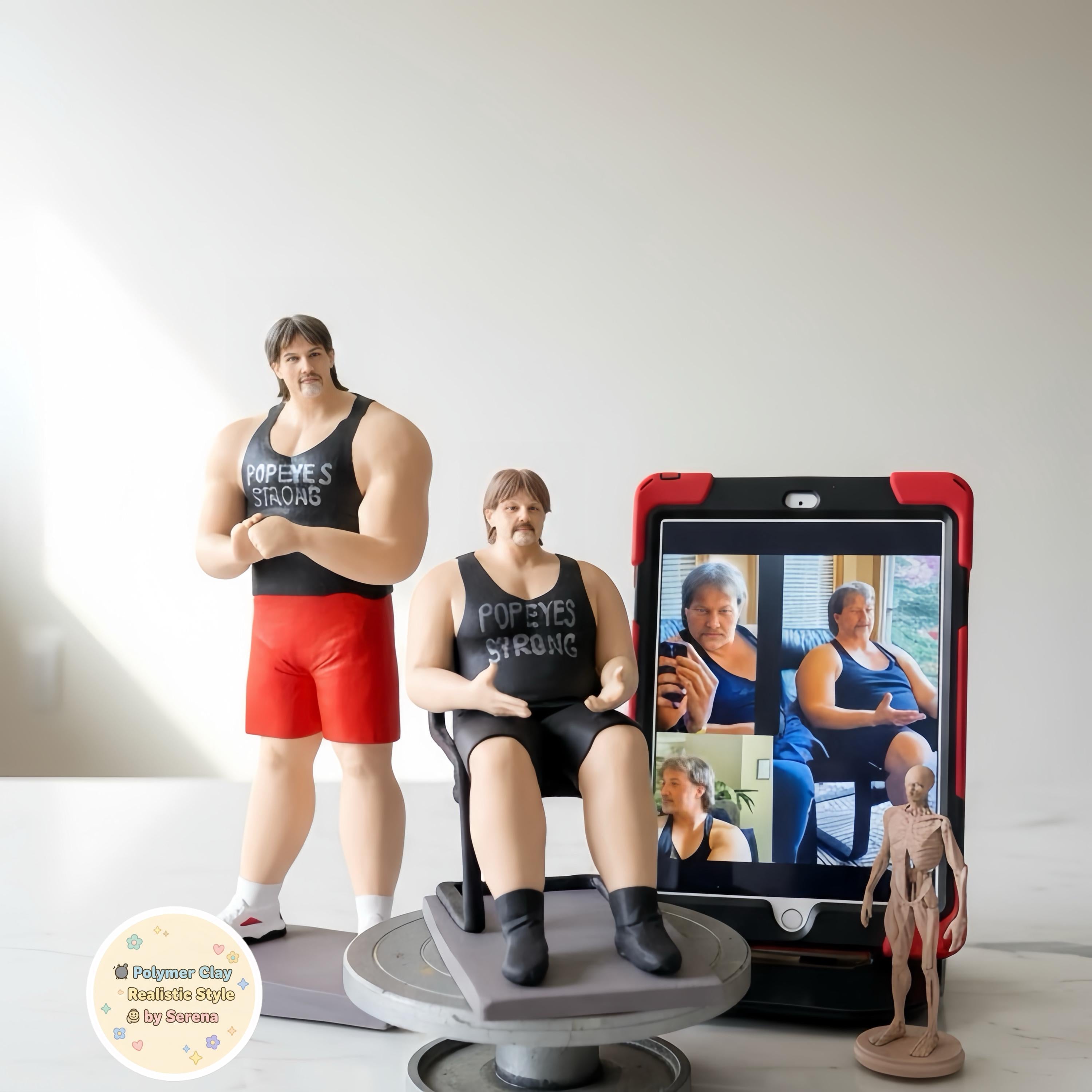 Custom Caricature Bobblehead – Personalized Figurine Gift for Him