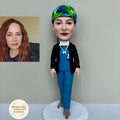 Custom Bobblehead Gift - Personalized Clay Figurine for Professionals