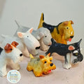 Custom Pet Figurine Cake Topper, Handmade Clay Animal Keepsake