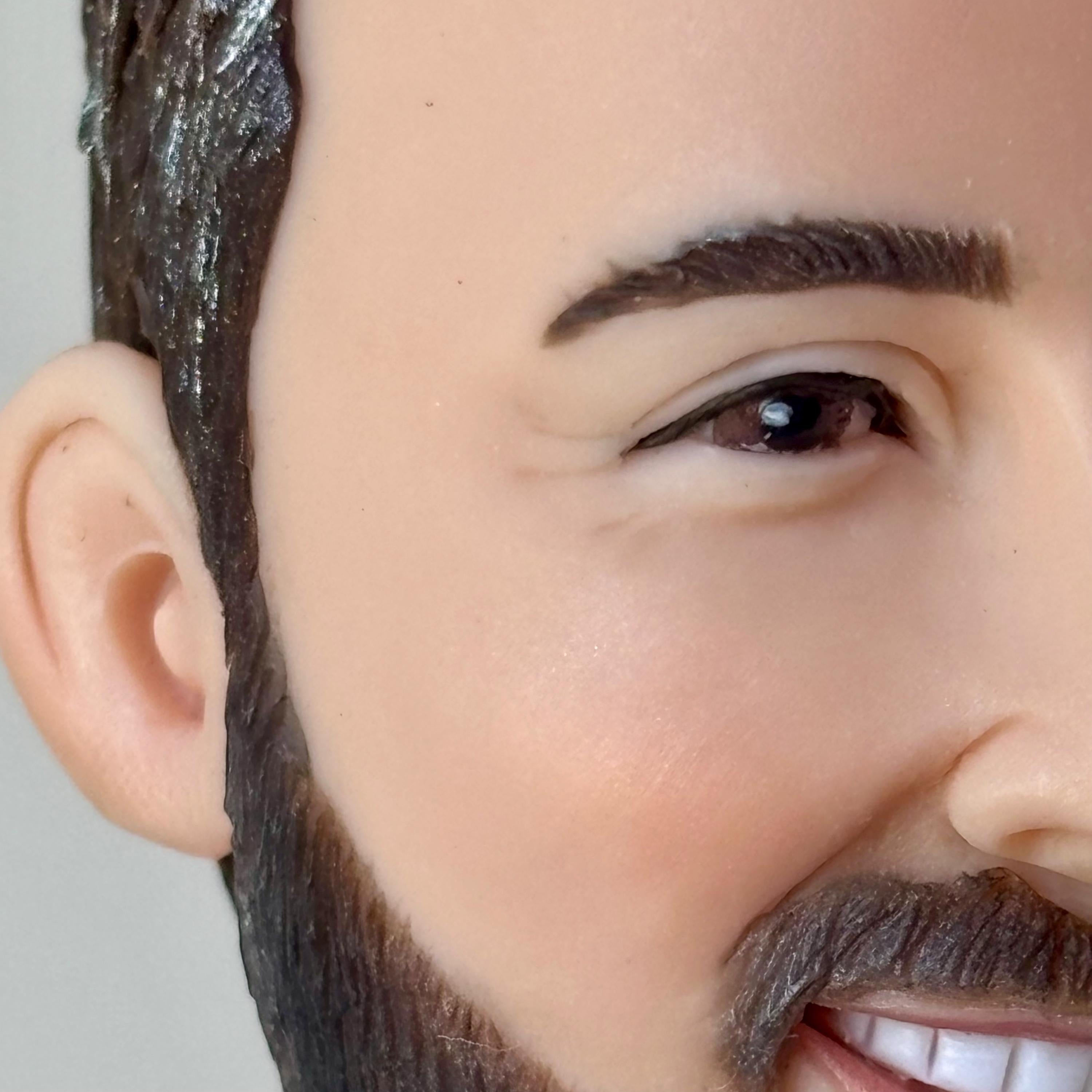 Custom Man Bobblehead – Personalized Clay Figurine Gift